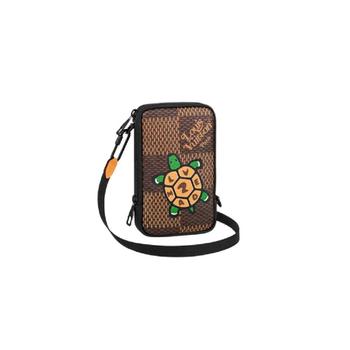 [해외] 루이비통 x 니고 더블 폰 파우치 자이언트 다미에 에벤 N40377