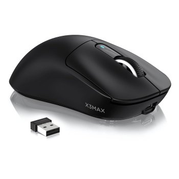 [해외] 에이재즈 샥스 X3맥스 게이밍 마우스 무선 블루투스 유선 47g PAW3950 42
