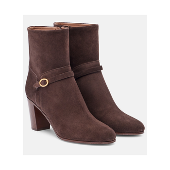 25 FW 발렌티노 가라바니 Pattie 75 스웨이드 앵클 부츠 TP560817150