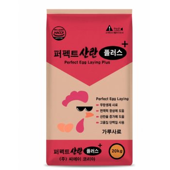 닭사료 퍼펙트 산란 플러스 20kg 산란용 닭모이