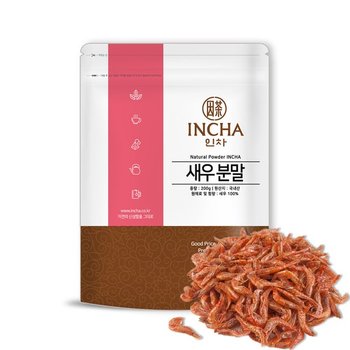 (실속 리필용)국내산 새우 가루 분말 파우더 200g
