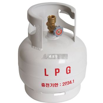 툴랜드 휴대용 LPG 가스통 3Kg / LPG통 가스통