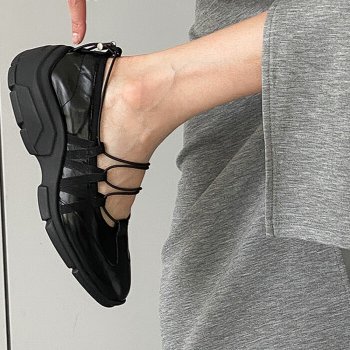 컴온슈 / 어게인 키높이 착화감좋은 스니커즈 우레탄굽 편한단화 (5cm)