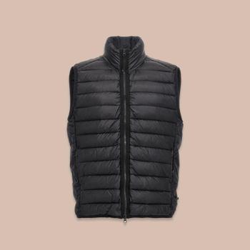 스톤아일랜드 와펜 남성 조끼 패딩 블랙 8115G0724 A0029