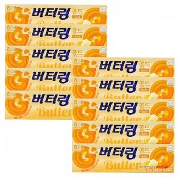 골드 65g 버터링 10개 버터쿠기 스낵 버터과자 버터링