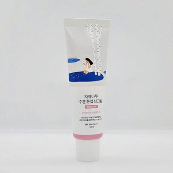 라운드랩 자작나무 수분 톤업 선크림 50ml(SPF50+) 살구빛 리뉴얼버전 x3SET (AD)