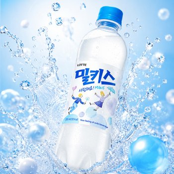 롯데칠성음료 <b>밀키스</b> 500ml x 5개입 탄산음료 페트