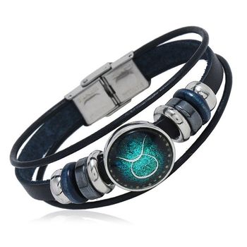 팔찌 건강과 황소자리 가죽팔찌 가져오는 별자리