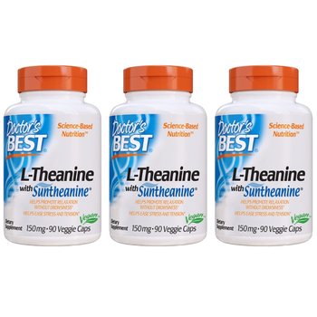 [해외] 닥터스 베스트 L 테아닌 위드 선테아닌 150mg 90캡슐 X 3통 닥터베스트 엘테아닌