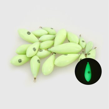 벗겨짐이 없는 PVC 야광봉돌 축광 롤링도래 낚시용품