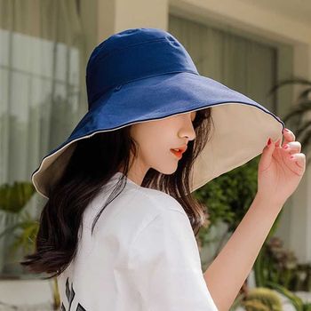 여자 XSX839Y9 얼굴 햇빛 가리개 휴양지 자 썬 바이저 선 캡