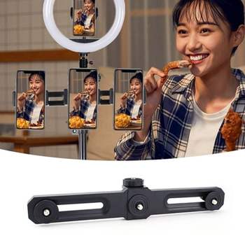 촬영 멀티 거치대 마운트 스마트폰 QR코드 발열체크기 아이폰 전자출입명부 스탠드 삼각대 방송