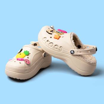 바야 플랫폼 라인드 클로그 208708-11S H3208708-11S 908831