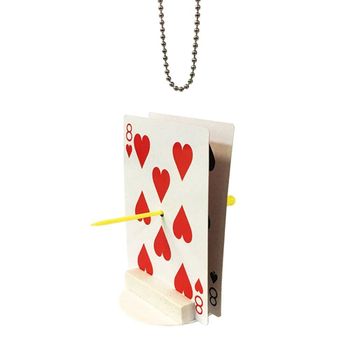 통과하는체인줄 카드마술 통과마술