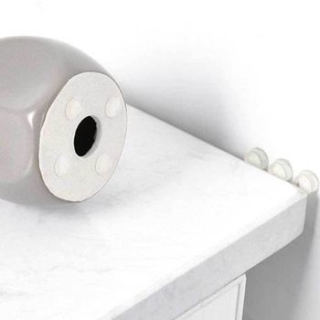 미끄럼 방지 충격 흡수 실리콘 쿠션 패드 12x7.5mm 차음재 여닫이문 현관문방음재 마감캡