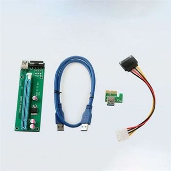 pcie 확장 케이블 슬롯 컴퓨터 그래픽카드 연장 채굴 컴퓨터용 3.0 연장선 라이저 장치 전원