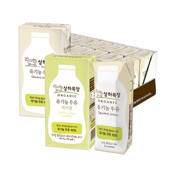 매일유업 [매일유업] 상하목장 유기농우유 3종 멸균우유/저지방우유 125ml/200ml 24팩