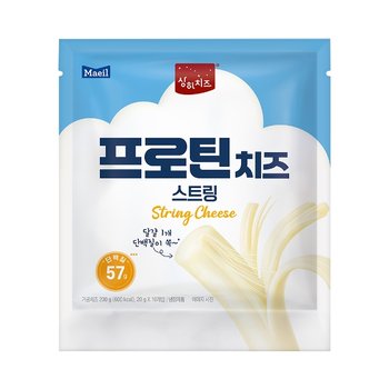 상하치즈 프로틴 스트링치즈 20g 10개입 1봉
