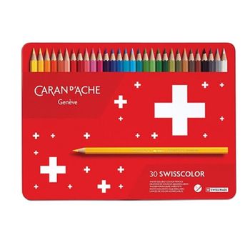 나무색연필 까렌다쉬)스위스컬러 색연필(30색 수성)