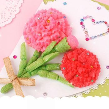 (PL) 플레이콘 카네이션카드(5인용) 옥수수깡 놀이콘 퍼니콘 물부치 물로붙이는콘