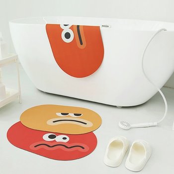 [한빛카페트] 이모지 빨아쓰는 소프트 규조토 발매트 3세대 1size 6color