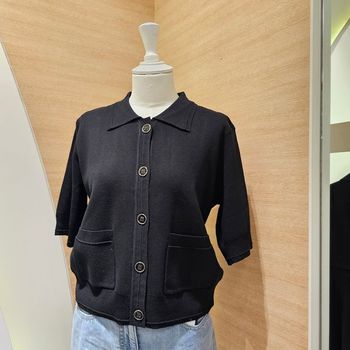 더아이잗2024여름최신상  카라버튼포켓가디건IP5M1CDA51_P361960624