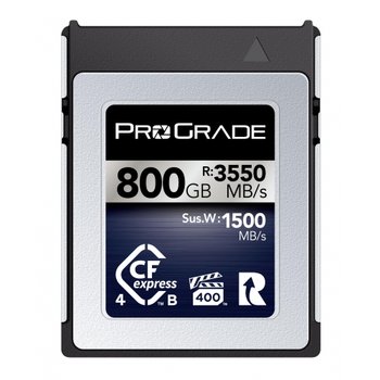 [해외] ProGrade Digital CFexpress 4.0 Type B IRIDIUM 800GB VPG400 3550MBs 3000MBs) 메모리 카드