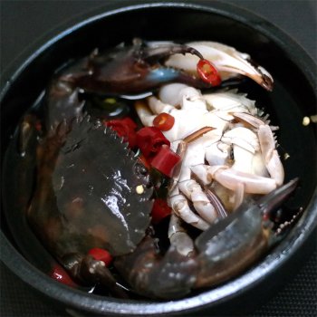 [21세기푸드]국내산 돌게 여수직송 수제 간장게장 돌게장 2kg