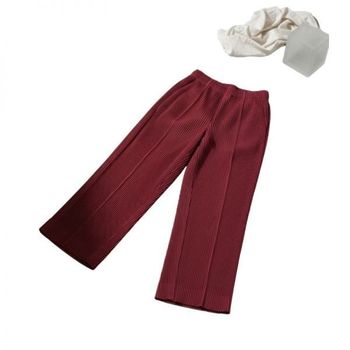 이세이미야케 HOMME PLISSE 먼슬리 컬러 JANUARY 와이드핏 팬츠 153582252