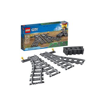 [해외] LEGO City 스위치 트랙 60238 빌딩 키트, 8개 세트 (1팩)