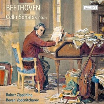 LUDWIG VAN BEETHOVEN - CELLO SONATAS OP.5/ RAINER ZIPPERLING, BOYAN VODENITCHAROV