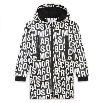 [해외] Little 마크 제이콥스 키즈 모노그램 Hooded Raincoat Size 6Y W60129-09B 1133500