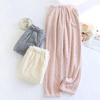 [MENP2T7P_62_62]밴딩잠옷 여자 겨울 밴딩 수면바지