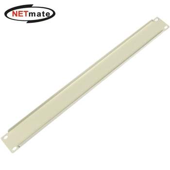 CYPN-1U Ivory 허브랙 블랭크 판넬 1U 아이보리