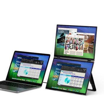 [해외] Ehomewei X1 Pro 접이식 듀얼 스크린 휴대용 모니터 16인치 2.5K 터치불가