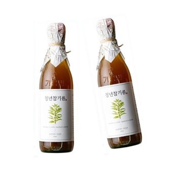 저온압착 청년참기름 350ml
