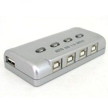 coms USB 공유기 4 1 수동 스위치 및 프로그램 전환 영상 RGB 컨버터 USB3.1 TypeC VGA