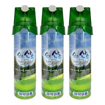 3캔 3캔세트 816ml산소캔 816ml 휴대용산소 산소캔