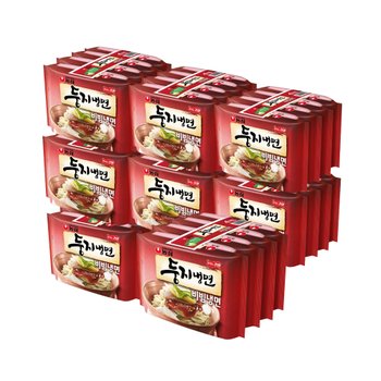 농심 둥지냉면 비빔냉면 멀티팩(4봉지) x 8팩