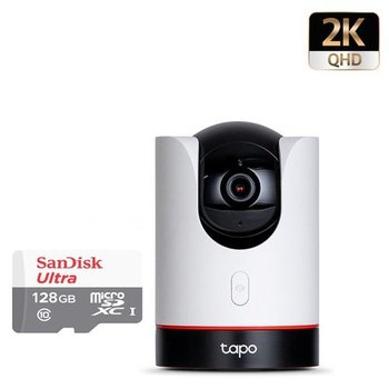 메모리128G티피링크Tapo C225 400만화소 360도팬틸트양방향통신삼성스마트싱스호환 가정용홈CCTV