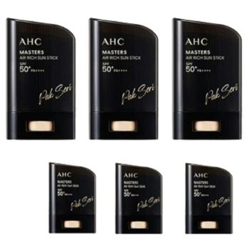 [AHC] AHC 마스터즈 에어리치 선스틱 22gx3+14gx3 자외선차단 보송한 사용감 (S39634470)