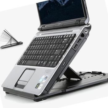 다기능 노트북거치대 T1 업무효율성 인체공학설계 360도회전 행사용품 행사판촉물 9단계각도조절