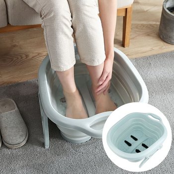 접이식 마사지 족욕기통 족욕기 건식족욕기 족욕효능 가정용좌욕기 좌훈기