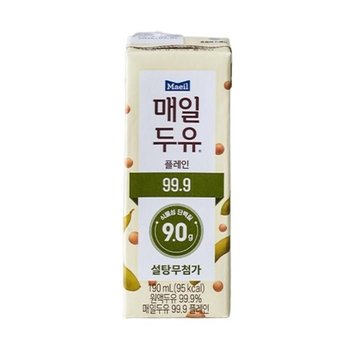 매일두유99.9 190ml 48팩 설탕무첨가 (46566878)