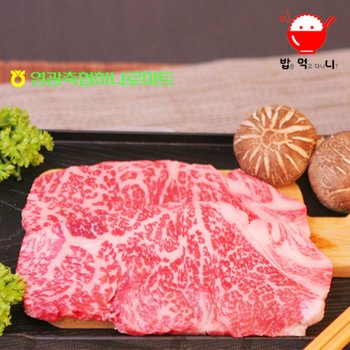 영광축협하나로마트 (냉장)1등급 한우 암소 채끝300g