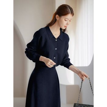 XXL까지  테오나 오픈카라 니트 가디건 겨울 이너 아우터 데일리 꾸안꾸 캐쥬.._P414160896