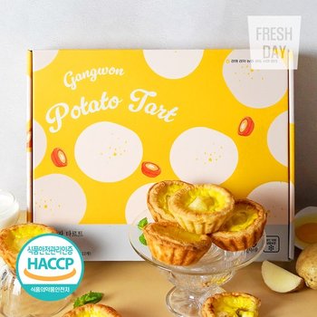 [농협] 겉바속꾸 강원 알감자 에그 타르트 12개*3세트 (36개/선물용)