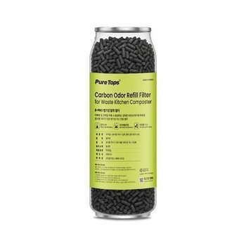 <b>미닉스</b> <b>더</b> <b>플렌더</b> PLUS MNFD-110 호환 퓨어탑스 음식물처리기 리필 필터 염기성탈취 B-<b>PRO</b> 캔형