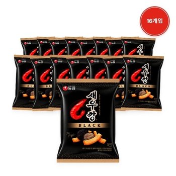 농심 새우깡블랙 105g X 16개입