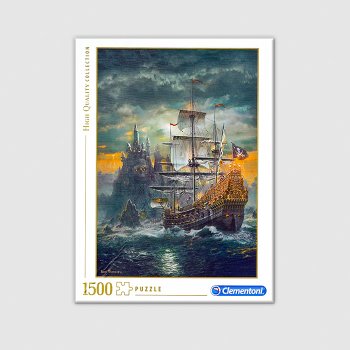 클레멘토니 폭우 속 해적선 1500피스 직소퍼즐